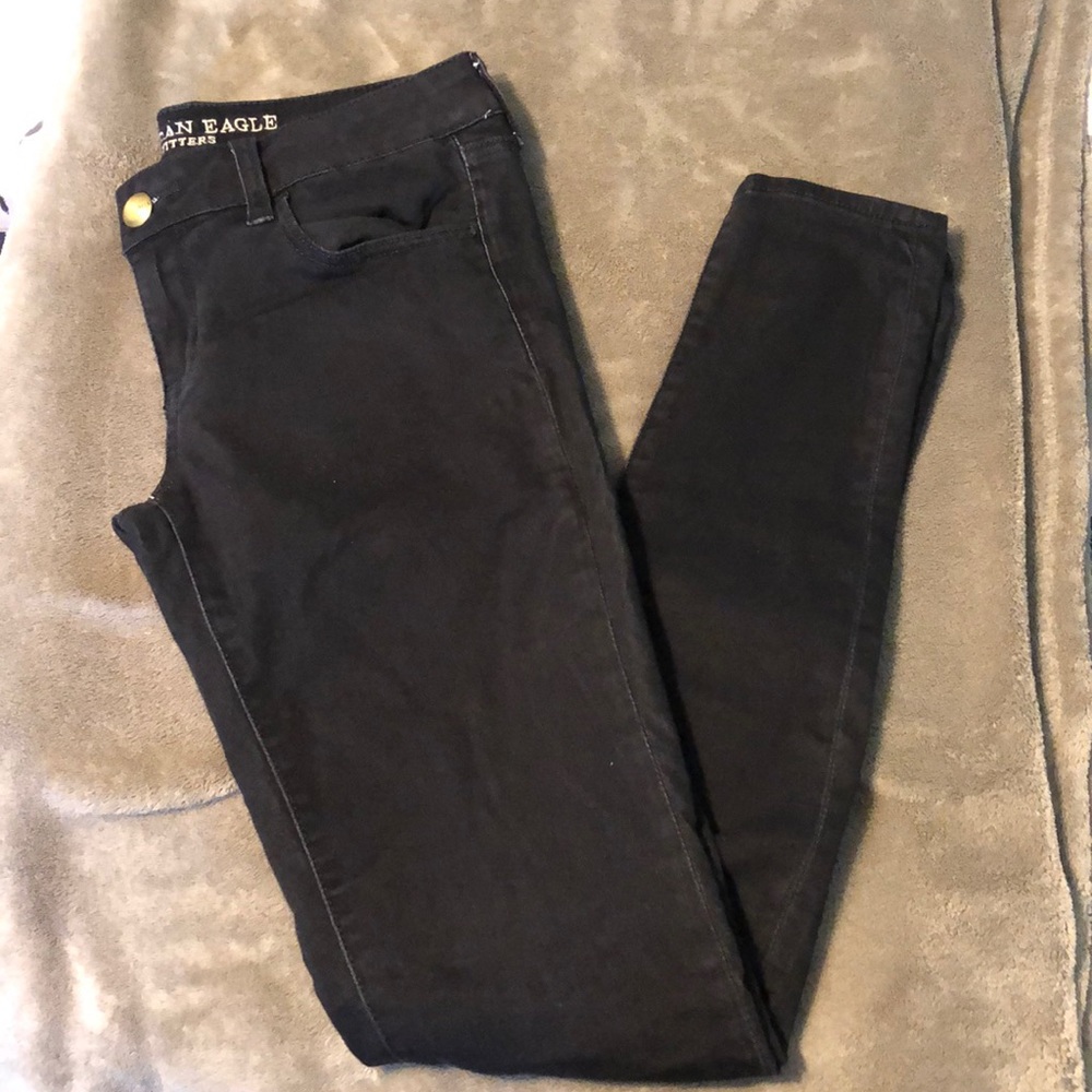 AEO super stretch skinny jeans